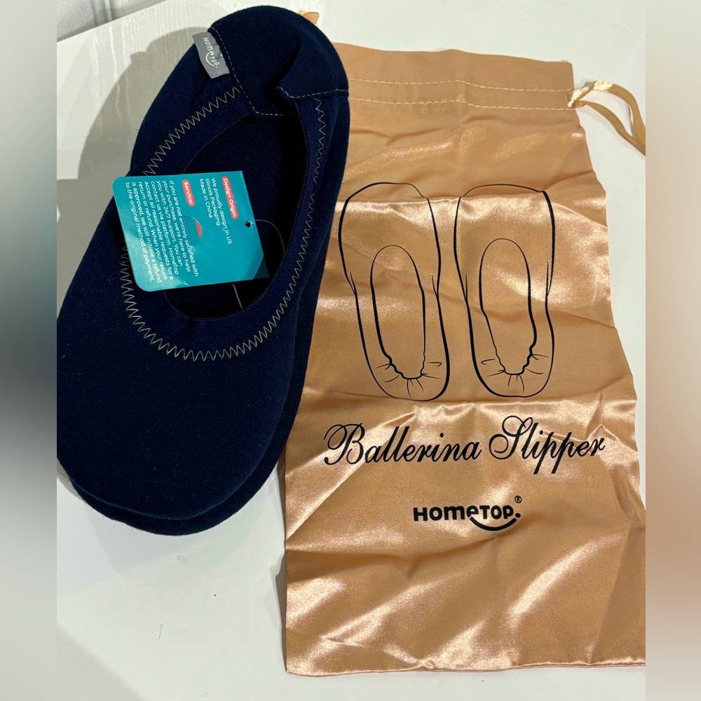 Hometop Ballerina Slippers size 6.5